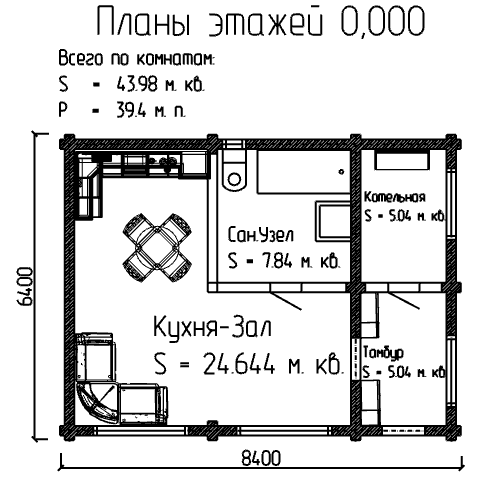 Проект № Д - 33, фотография